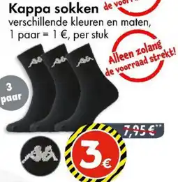 TEDi Kappa sokken aanbieding