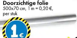 Doorzichtige folie