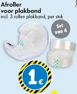 Afroller voor plakband