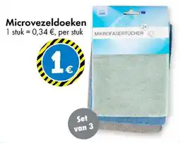 TEDi Microvezeldoeken aanbieding