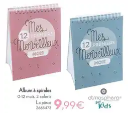 Cora Album à spirales aanbieding