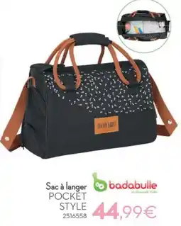 Cora Sac à langer badabulle aanbieding