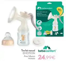 Cora Bebeconfort Tire-lait manuel aanbieding
