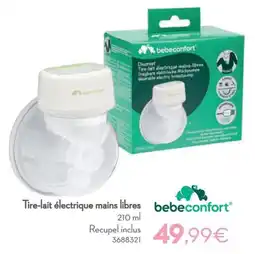 Cora Bebeconfort Tire-lait électrique mains libres aanbieding