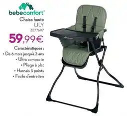 Cora Bebeconfort Chaise haute Lily aanbieding