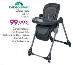 Cora Bebeconfort Chaise haute Olea aanbieding