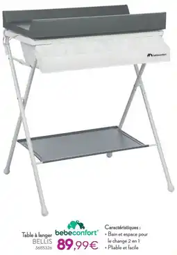 Cora Bebeconfort Table à langer aanbieding