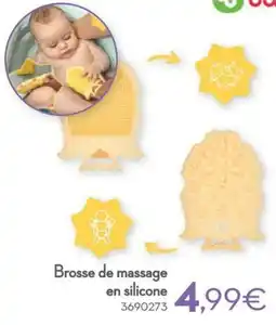 Cora Badabulle Brosse de massage en silicone aanbieding