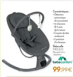 Cora Bebeconfort Balancelle Melilo aanbieding