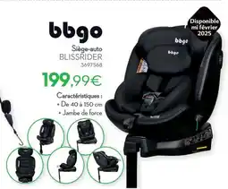 Cora bbgo Siège-auto Blissrider aanbieding