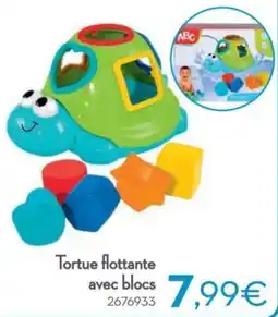 Cora Tortue Flottante Avec Blocs aanbieding