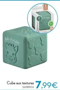 Cora Cube aux textures aanbieding