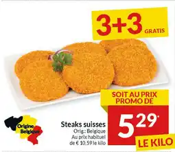 Intermarché Steaks Suisses aanbieding