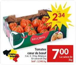 Intermarché Tomates cœur de bœuf aanbieding
