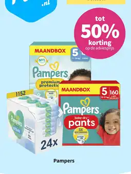 Plein.nl Pampers aanbieding
