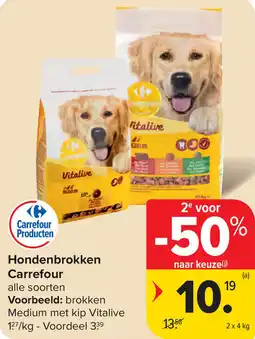 Carrefour Hondenbrokken Carrefour aanbieding