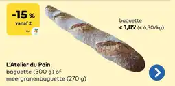 Bio Planet L'Atelier du Pain aanbieding