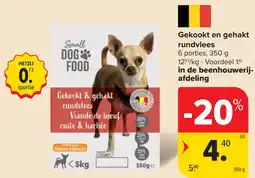 Carrefour Gekookt & gehakt rundvlees aanbieding