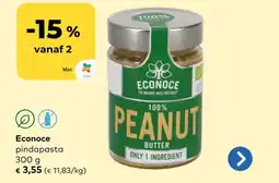 Bio Planet Econoce pindapasta aanbieding