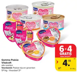 Carrefour Gamma Poésie Vitakraft aanbieding