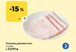 Bio Planet Ontvette gekookte ham aanbieding