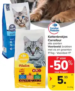 Carrefour Kattenbrokjes Carrefour aanbieding