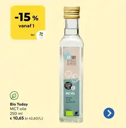 Bio Planet Bio Today MCT olie aanbieding