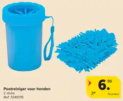 Carrefour Pootreiniger voor honden aanbieding