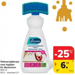 Carrefour Vlekverwijderaar voor tapijten Dr. Beckmann aanbieding
