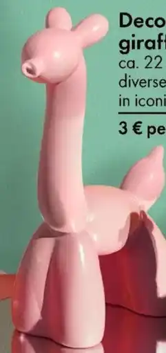 Decofiguur Giraffe