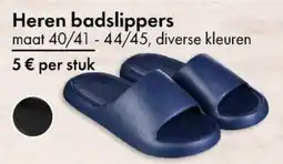 TEDi Heren Badslippers aanbieding