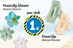 TEDi Haarclip bloem en Haarclip aanbieding