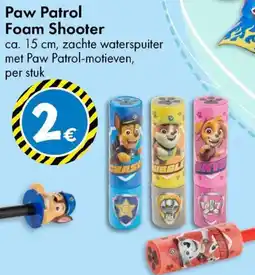 TEDi Paw Patrol Foam Shooter aanbieding