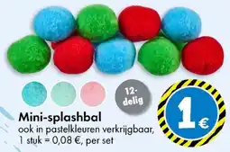 TEDi Mini Splashbal aanbieding