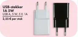 TEDi USB stekker 1A 5W aanbieding