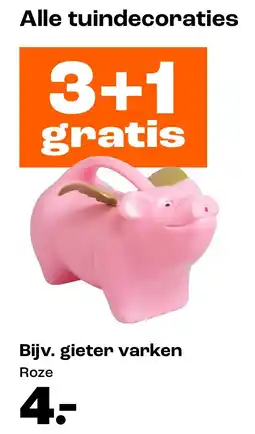 Kwantum Gieter varken aanbieding