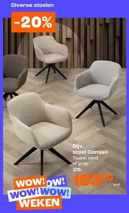 Kwantum Stoel Comiso aanbieding