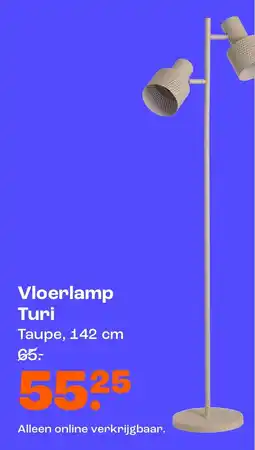 Kwantum Vloerlamp Turi aanbieding