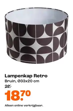Kwantum Lampenkap Retro aanbieding