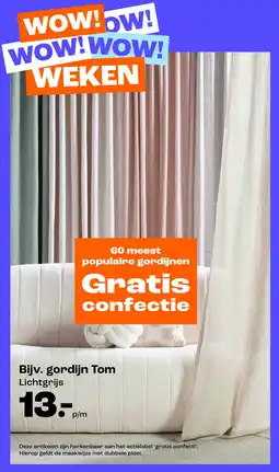 Kwantum Gordijn Tom aanbieding