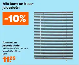 Kwantum Aluminium jaloezie Jade aanbieding