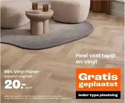 Kwantum Vinyl Fisher aanbieding