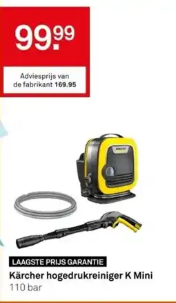 Karwei Kärcher hogedrukreiniger K Mini aanbieding