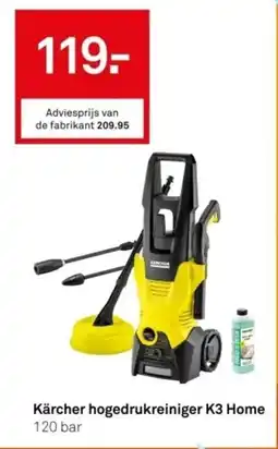 Karwei Kärcher hogedrukreiniger K3 Home aanbieding