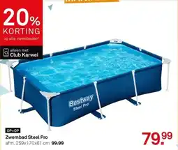 Karwei Zwembad Steel Pro aanbieding
