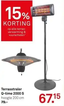 Karwei Terrasstraler Q-time 2000 S aanbieding