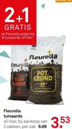 Karwei Fleurella tuinaarde aanbieding
