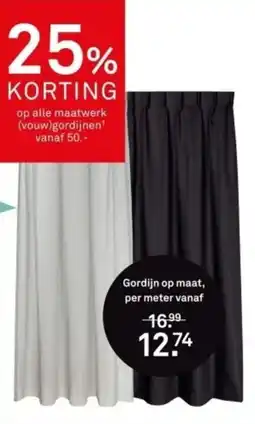 Karwei Gordijn op maat aanbieding