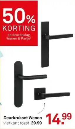 Karwei Deurkrukset Wenen aanbieding