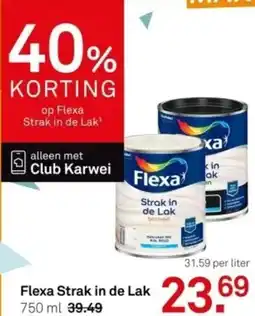 Karwei Flexa Strak in de Lak aanbieding